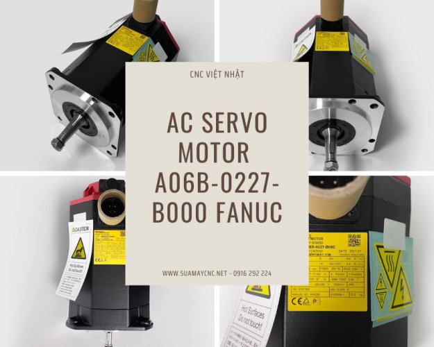 AC Servo motor A06B-0227-B000 FANUC