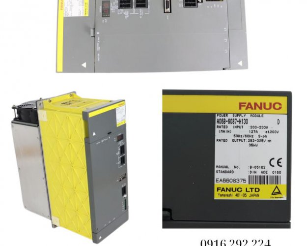 Fanuc Power Supply Module A06B-6087-H130