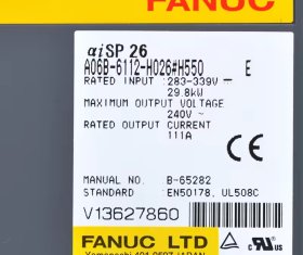 Servo Spindle A06B-6112-H026_H550 Fanuc chính hãng