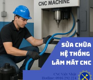 SỬA CHỮA HỆ THỐNG LÀM MÁT MÁY CNC – NHANH CHÓNG, HIỆU QUẢ, CHUYÊN NGHIỆP