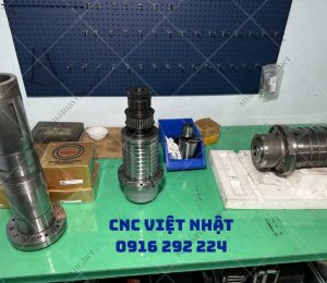 QUY CÁCH THAY VÒNG BI CHÍNH HÃNG CHUẨN CHUYÊN NGHIỆP CHO TRỤC CHÍNH MÁY CNC