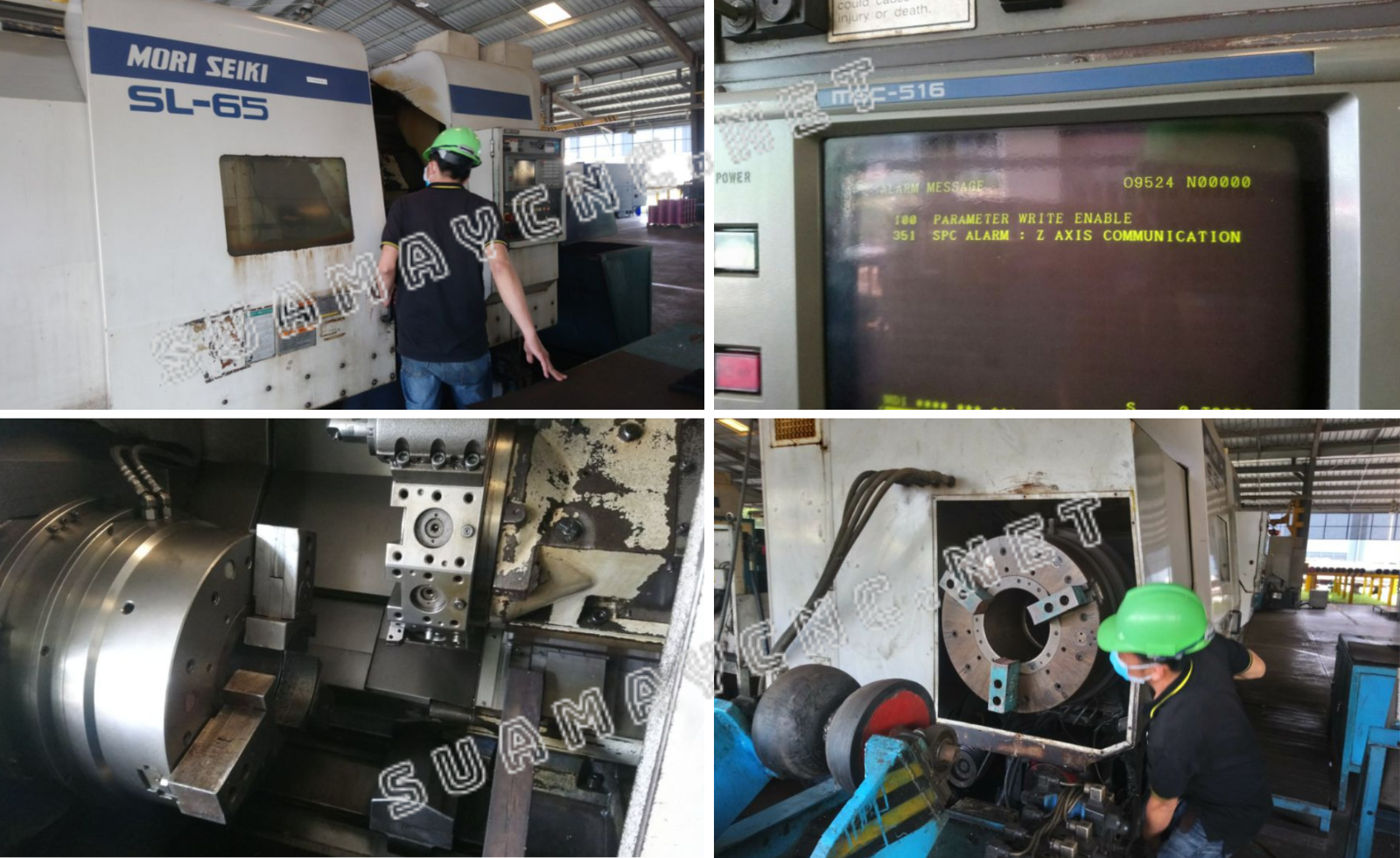 Máy MORI SEIKI báo lỗi, sửa máy CNC Mori Seiki