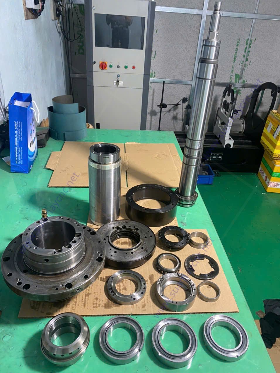 sửa trục chính máy CNC