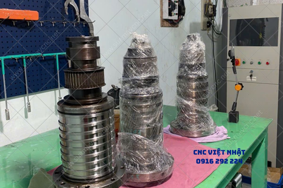 Sửa trục chính máy CNC
